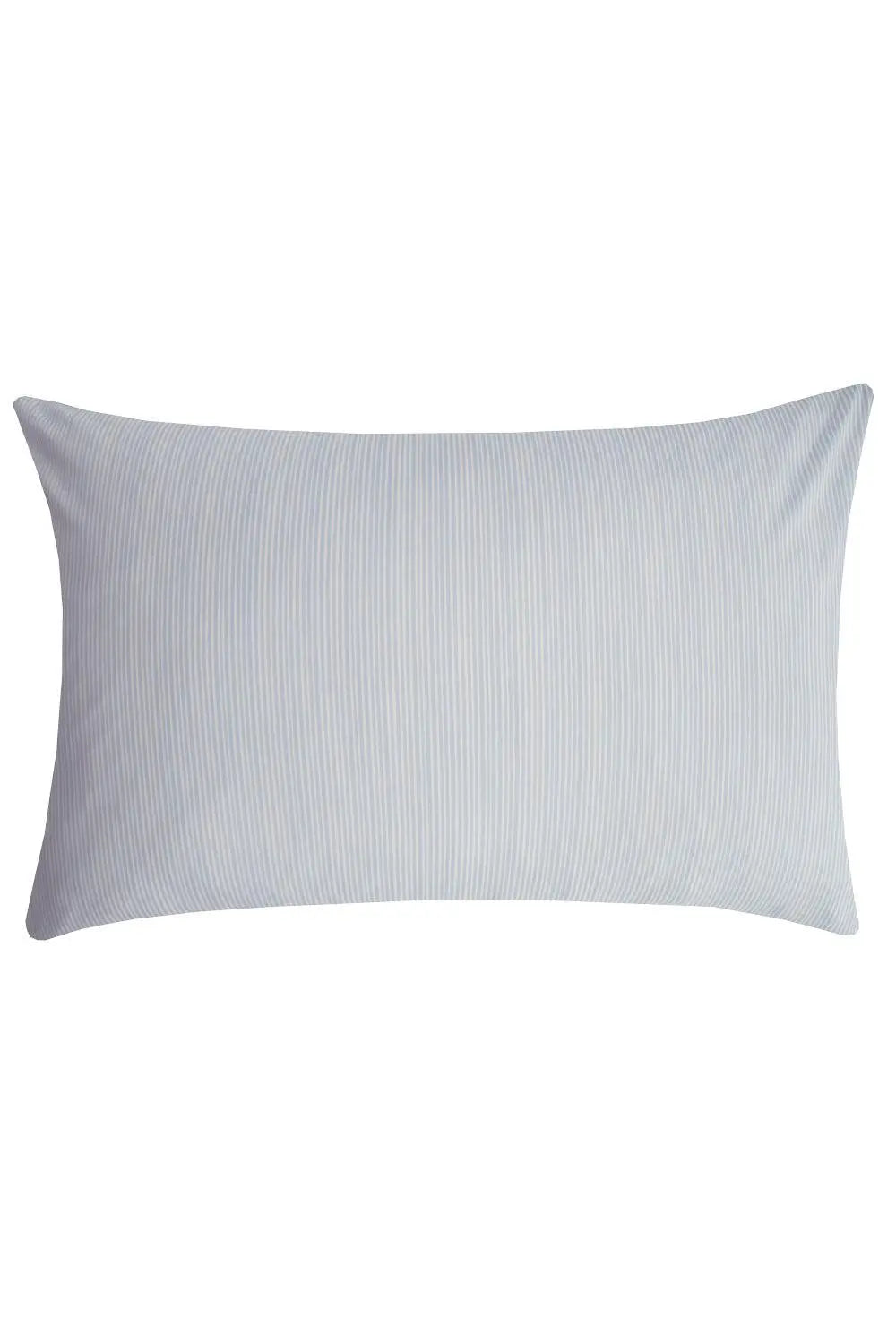 Pillowcase Made With Striped Liberty Fabric ELEMENTS BLUE Coco & Wolf