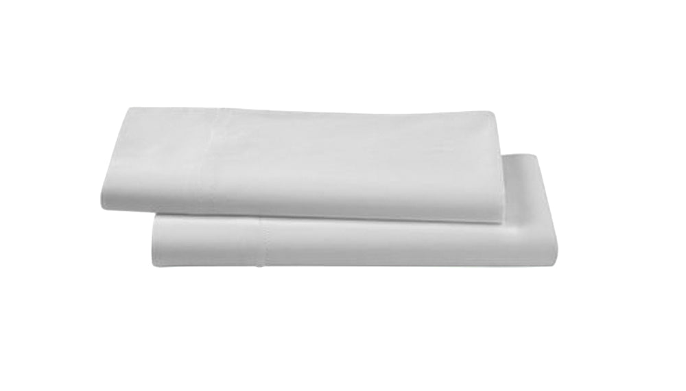 Egyptian Cotton Pillowcases in Light Grey (2 pack) Euphoric Bedding