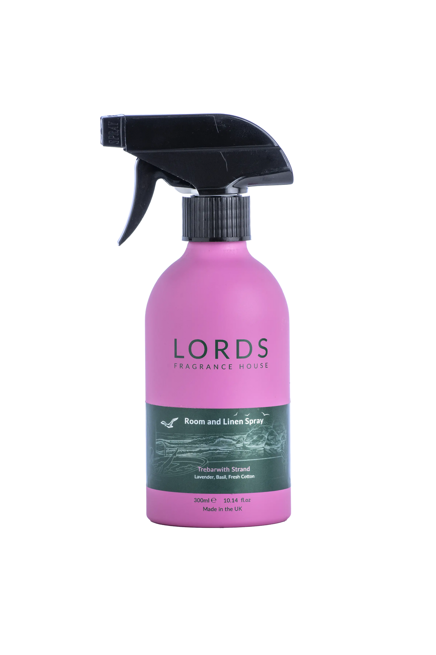 Pink Aluminium Room & Linen Spray LORDS Fragrance House