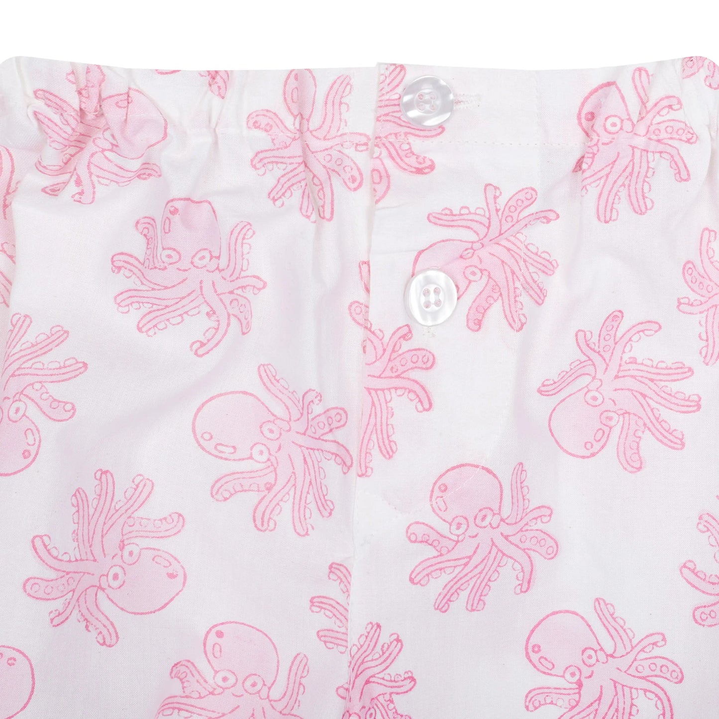 Pink Octopus Children's Pyjamas Moochic