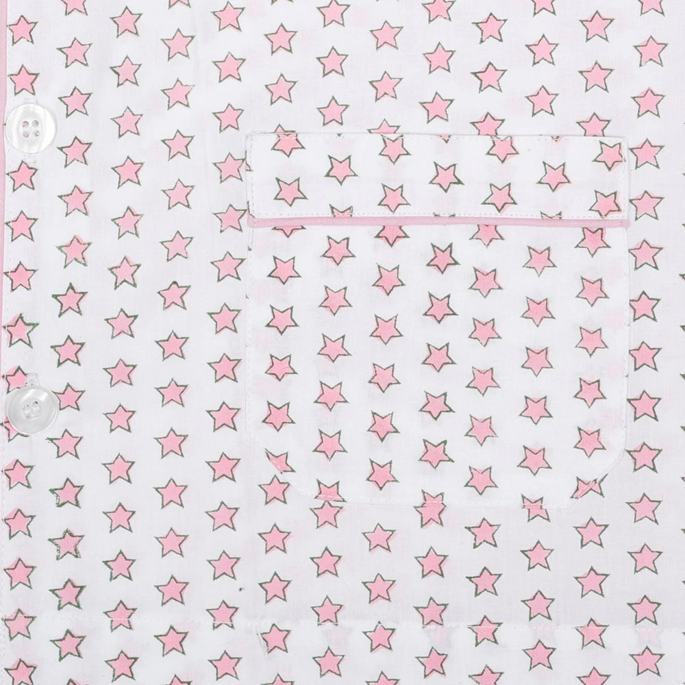 Pink Star Women's Pyjama Trouser Set Moochic