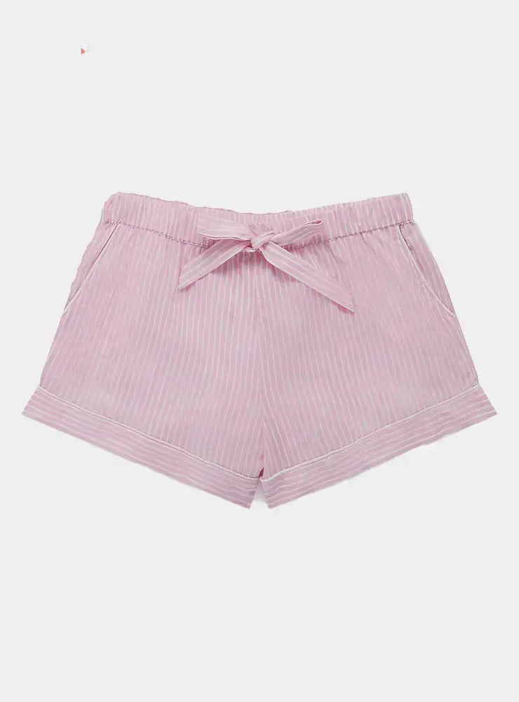 Stripe Women's Organic Cotton Pyjama Shorts Myza