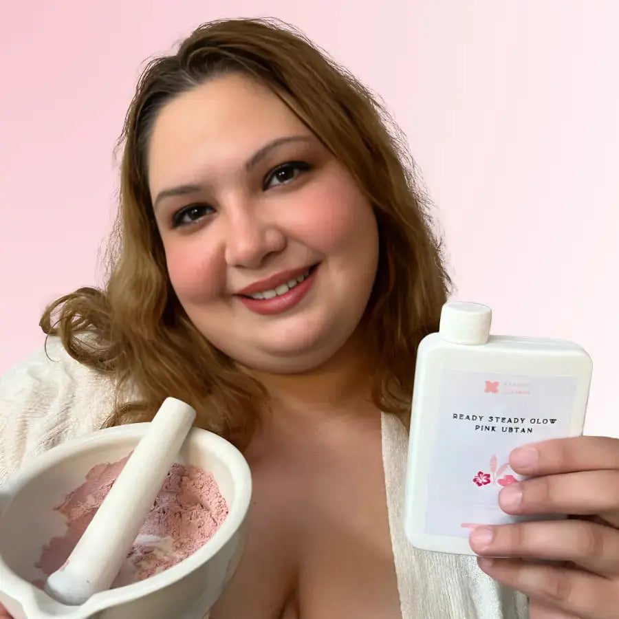 Pink Ubtan | Vegan Powder Cleanser & Face Mask Beauty Cleanse Skincare