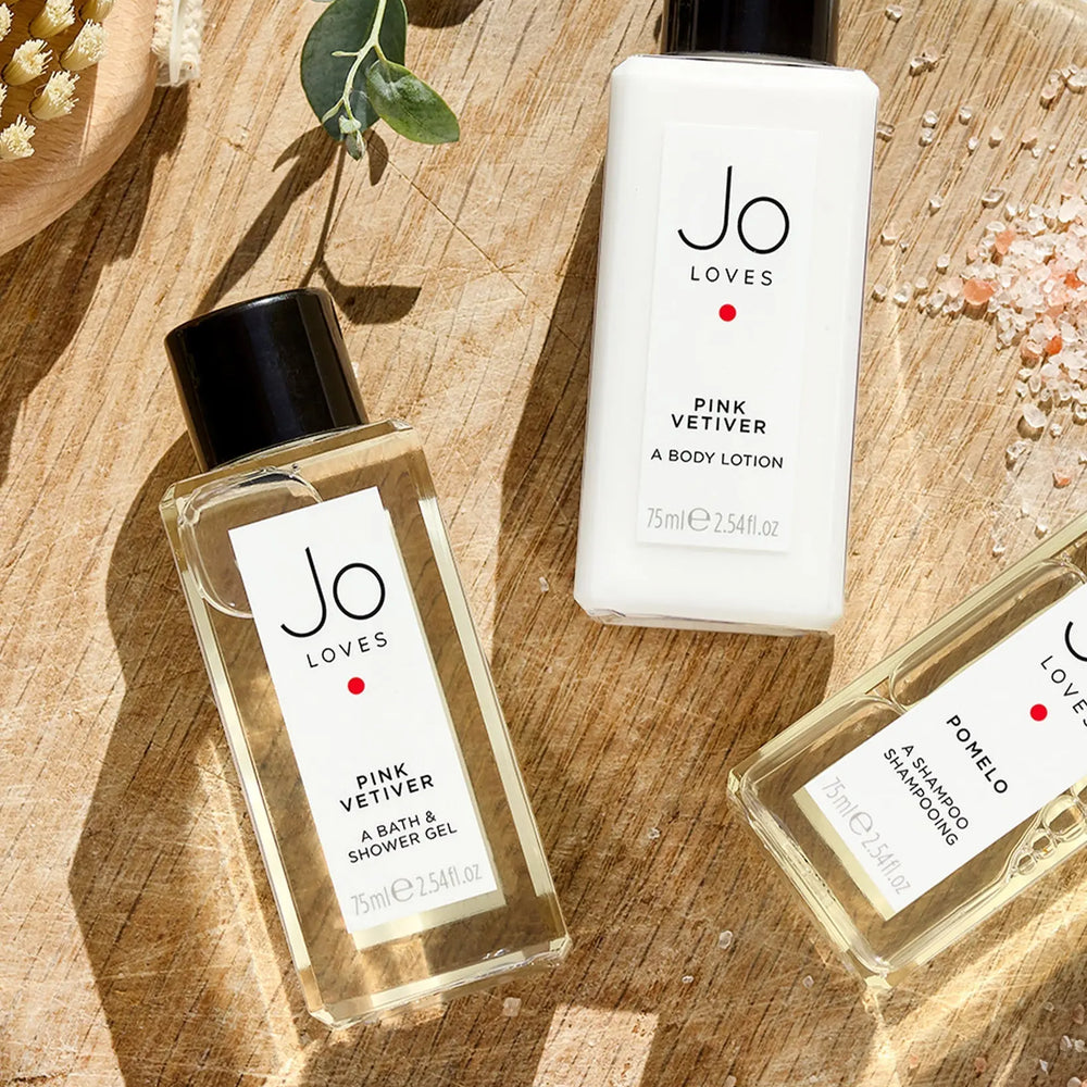 Pink Vetiver A Bath & Shower Gel 75ml Jo Loves