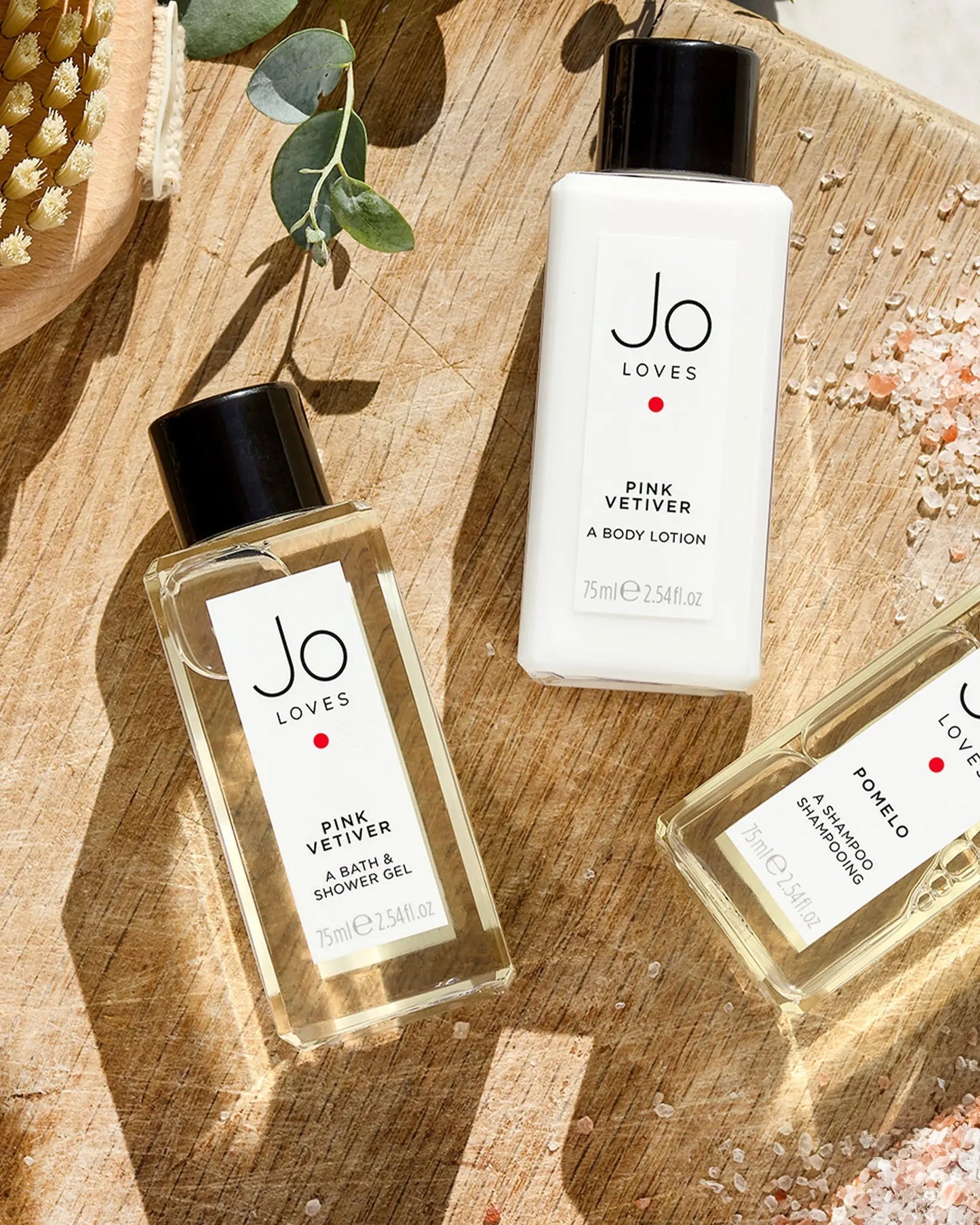 Pink Vetiver A Bath & Shower Gel 75ml Jo Loves
