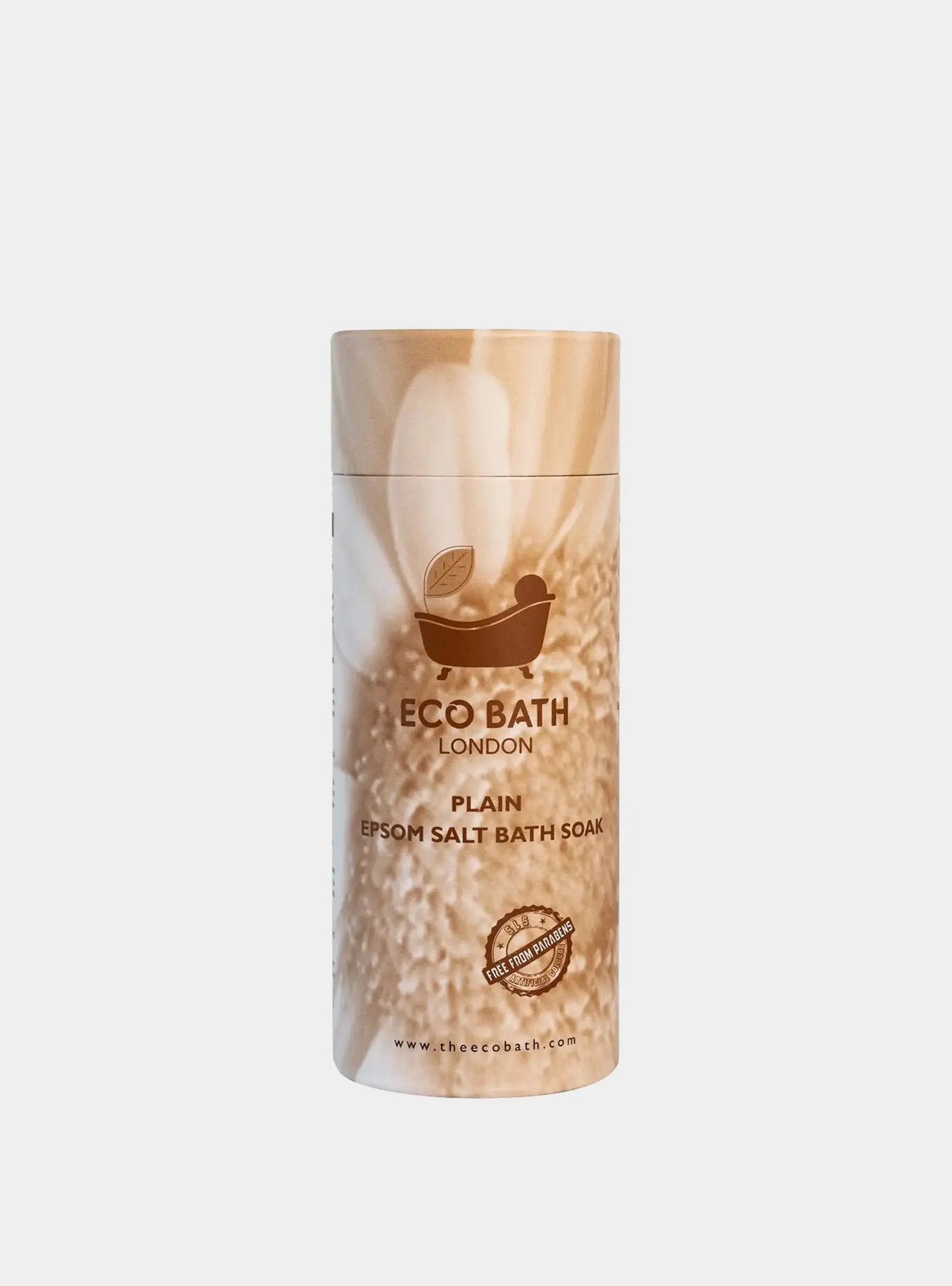 Plain Epsom Salt Bath Soak - Tube Eco Bath London