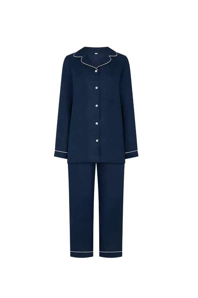Plain Linen Pyjamas Bamford