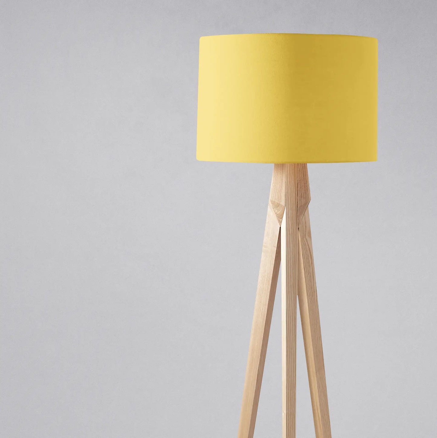 Plain Pale Yellow Lampshade, Ceiling or Table Lamp Shade Shadow bright