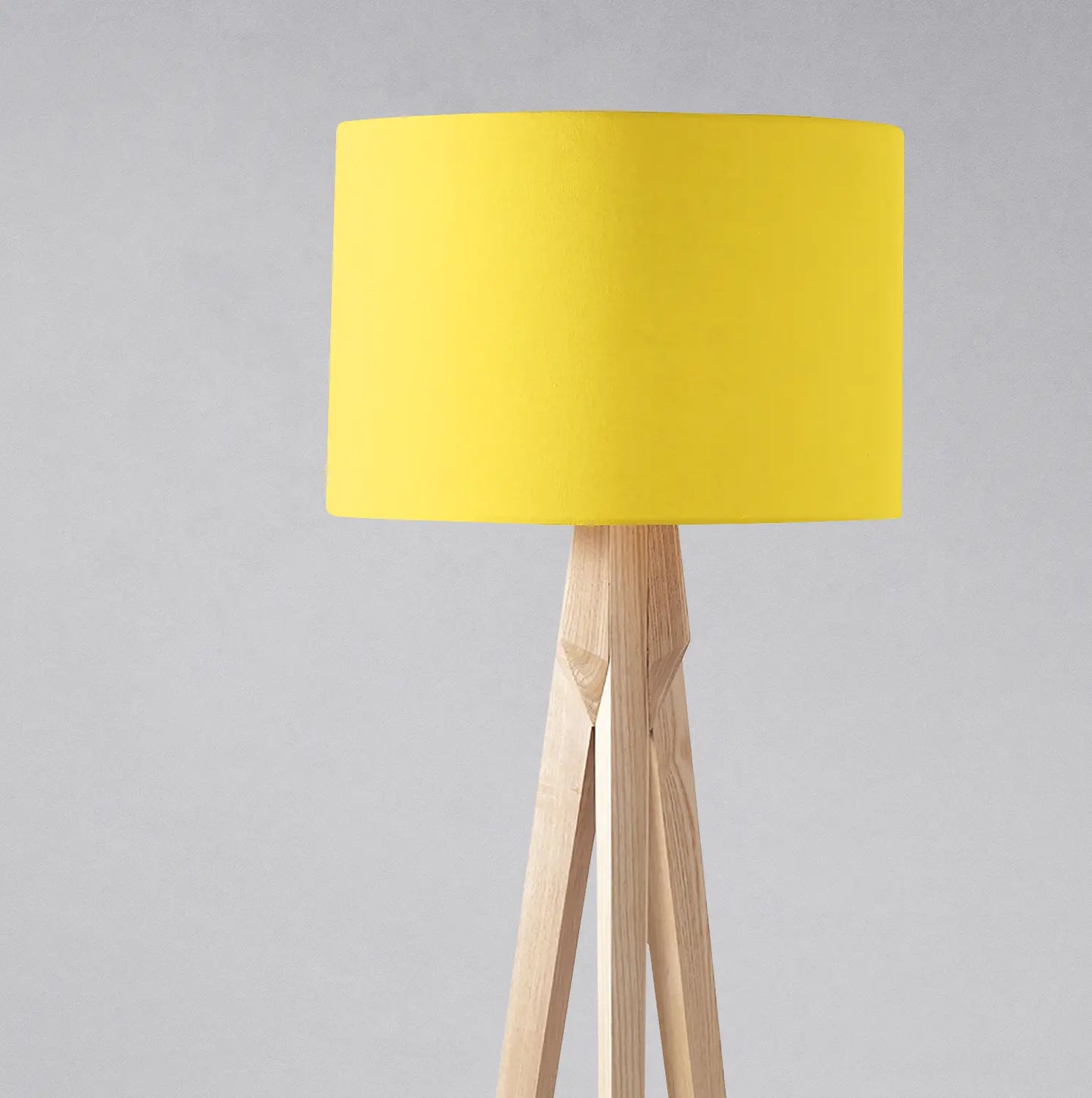 Plain Yellow Lampshade, Ceiling or Table Lamp Shade Shadow bright