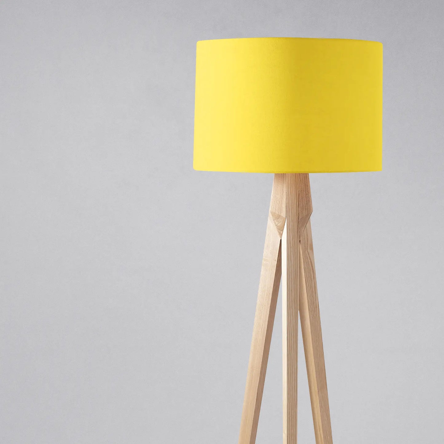 Plain Yellow Lampshade, Ceiling or Table Lamp Shade Shadow bright