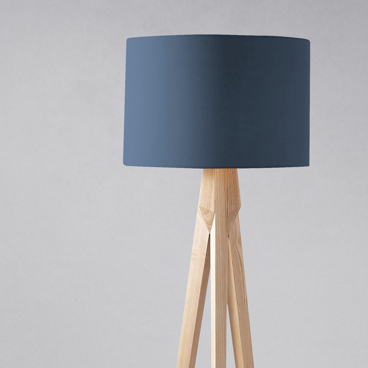 Plain Peacock Blue Lampshade, Dark Blue Ceiling or Table Lamp Shade Shadow bright