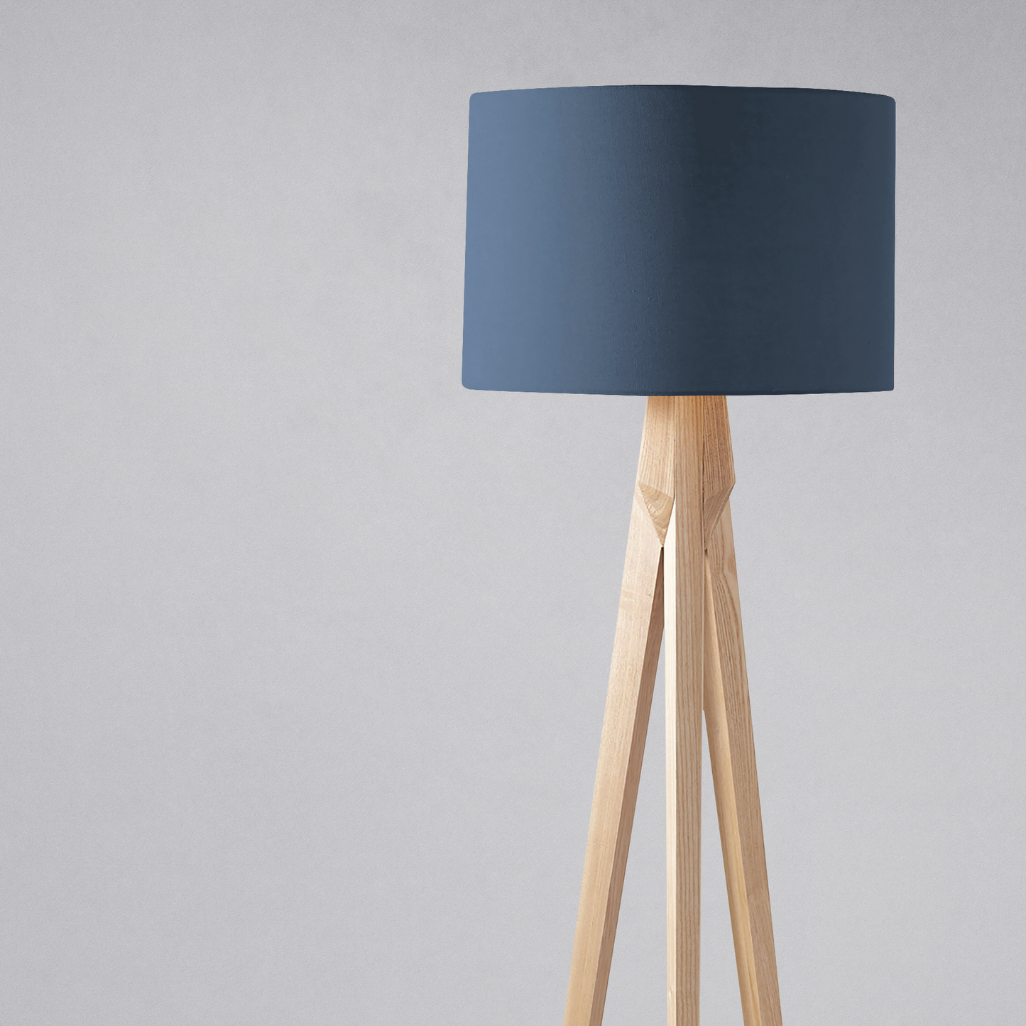 Plain Peacock Blue Lampshade, Dark Blue Ceiling or Table Lamp Shade Shadow bright