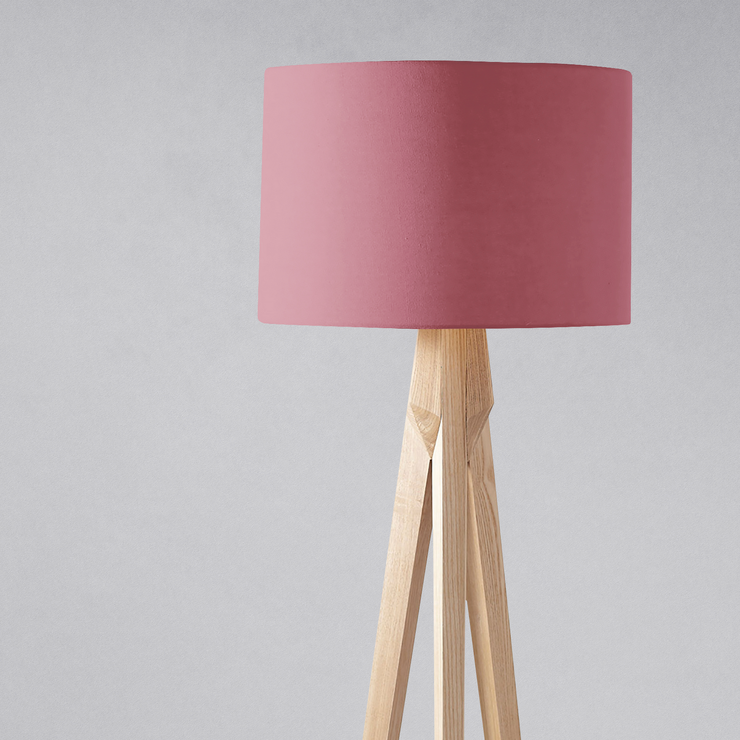 Plain Rosewood Lampshade, Pink Ceiling or Table Lamp Shade Shadow bright