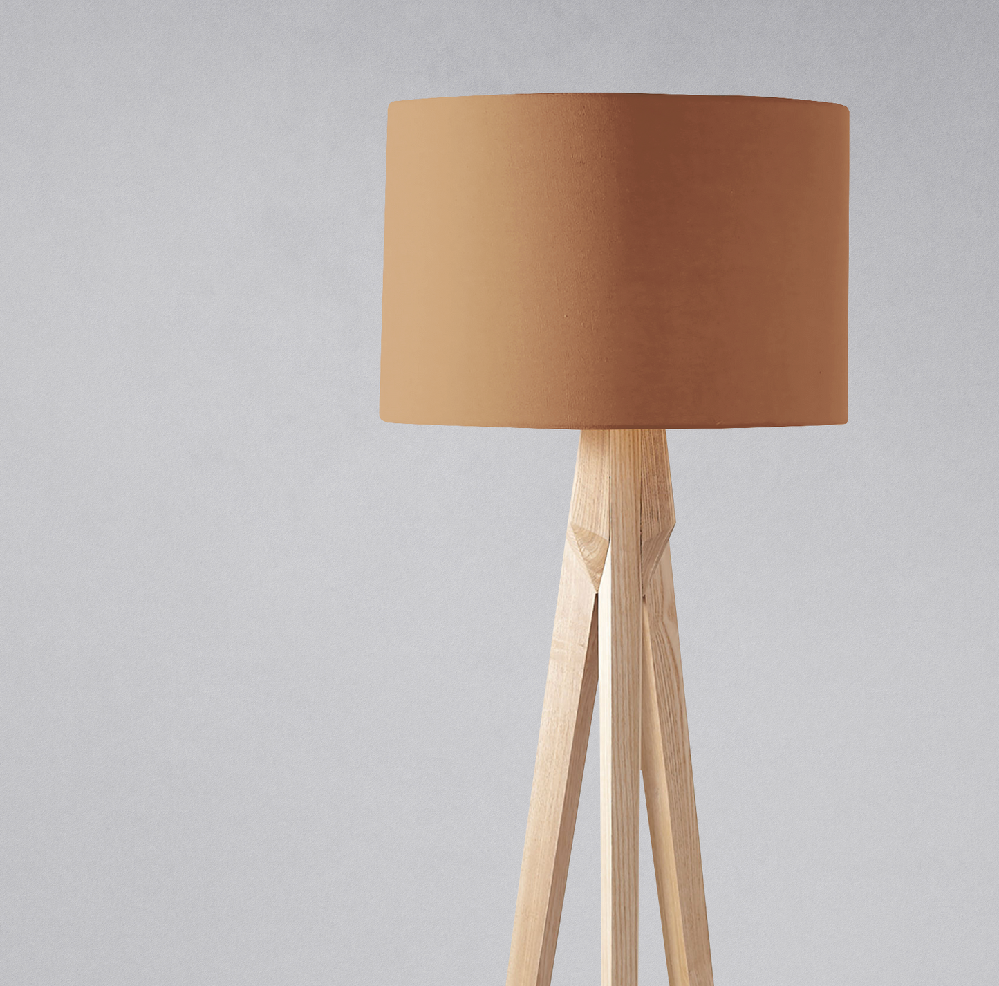 Plain Toffee Lampshade, Brown Ceiling or Table Lamp Shade Shadow bright
