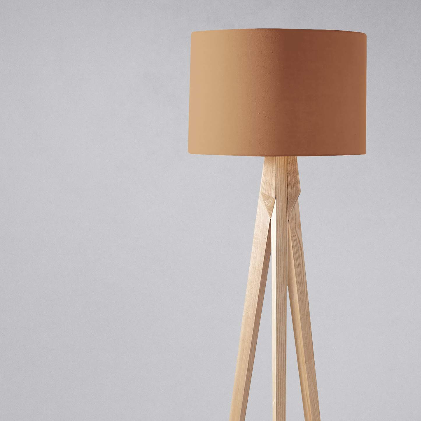 Plain Toffee Lampshade, Brown Ceiling or Table Lamp Shade Shadow bright