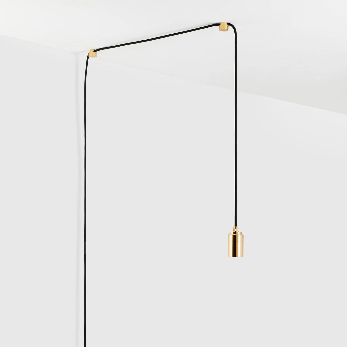 Plug-In Pendant in Brass Tala