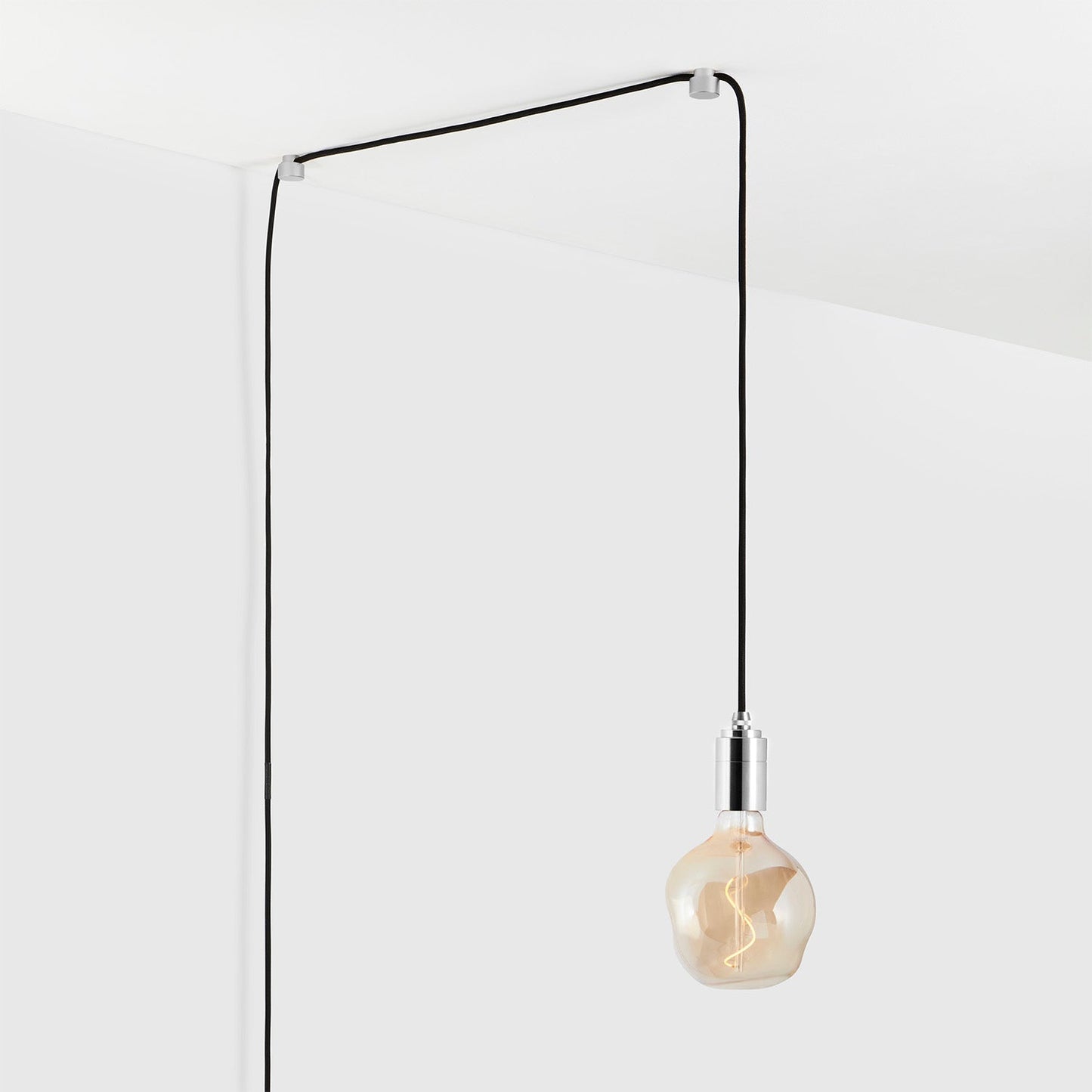 Voronoi I Plug-In Pendant Light in Stainless Steel Tala