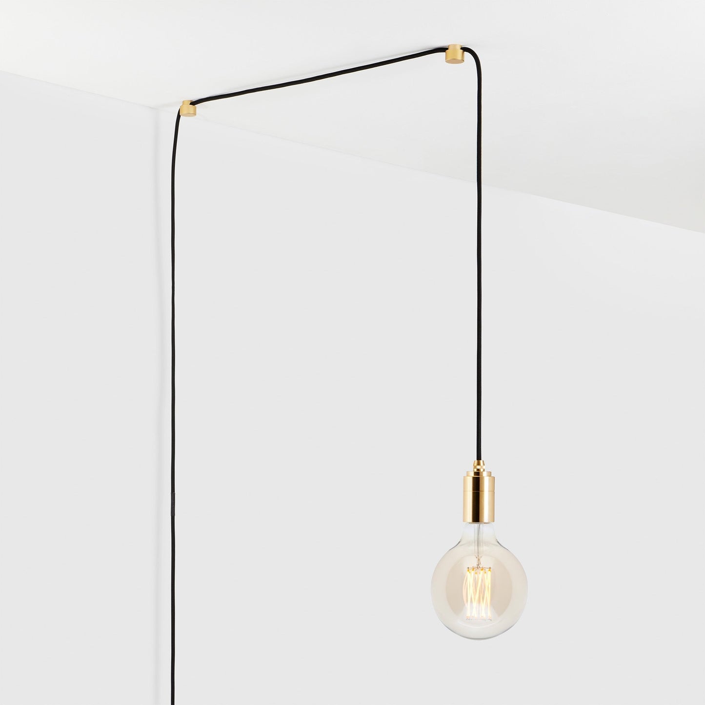 Gaia Plug-In Pendant in Brass Tala