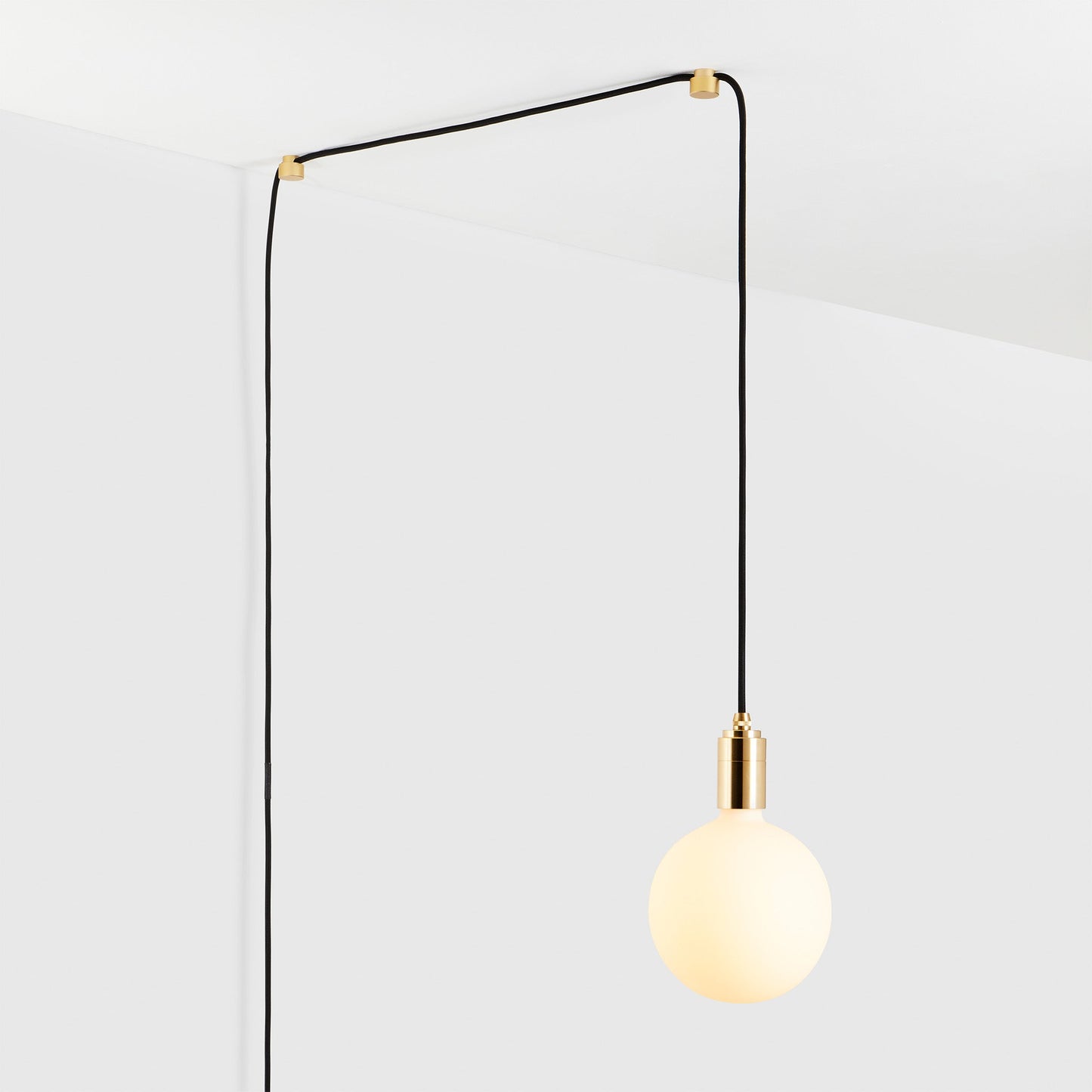 Sphere IV Plug-In Pendant in Brass Tala