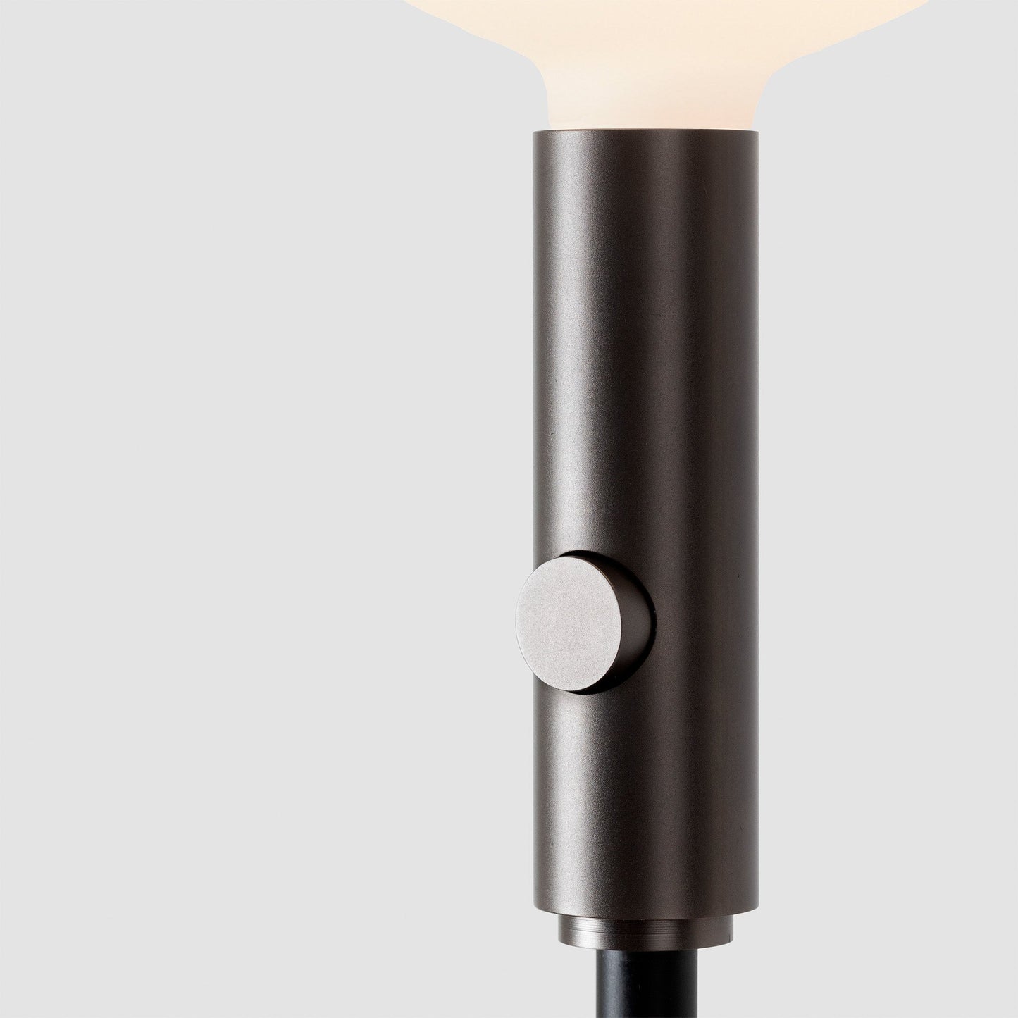 Poise Adjustable Floor Lamp in Graphite + Sphere V Tala