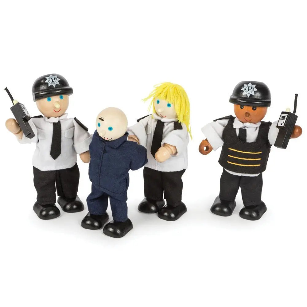 Police Officers & Prisoner Toby Tiger