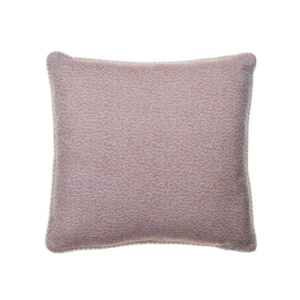 Pollen Pink, Sustainable Feather, Cushion Eco-conscious & Linen Blend & Viscose Blend Small Prints Andrew Martin