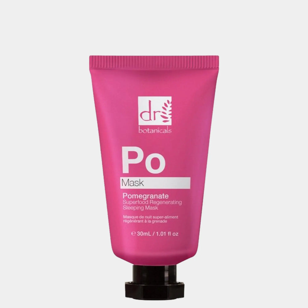 Pomegranate Superfood Regenerating Sleeping Mask 30ml Dr Botanicals