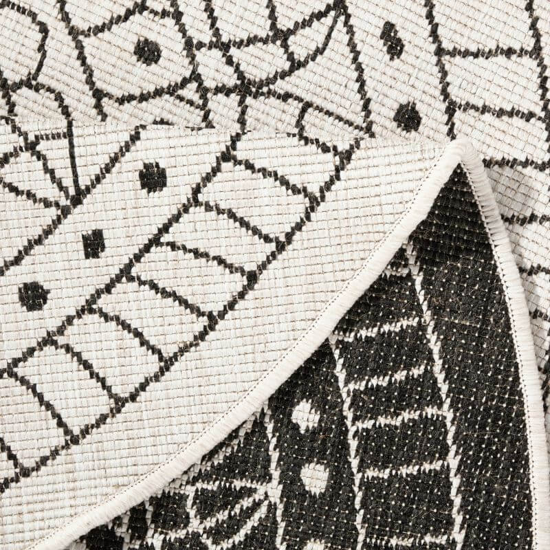 Porto Round Reversible Indoor-Outdoor Rug The Rugs