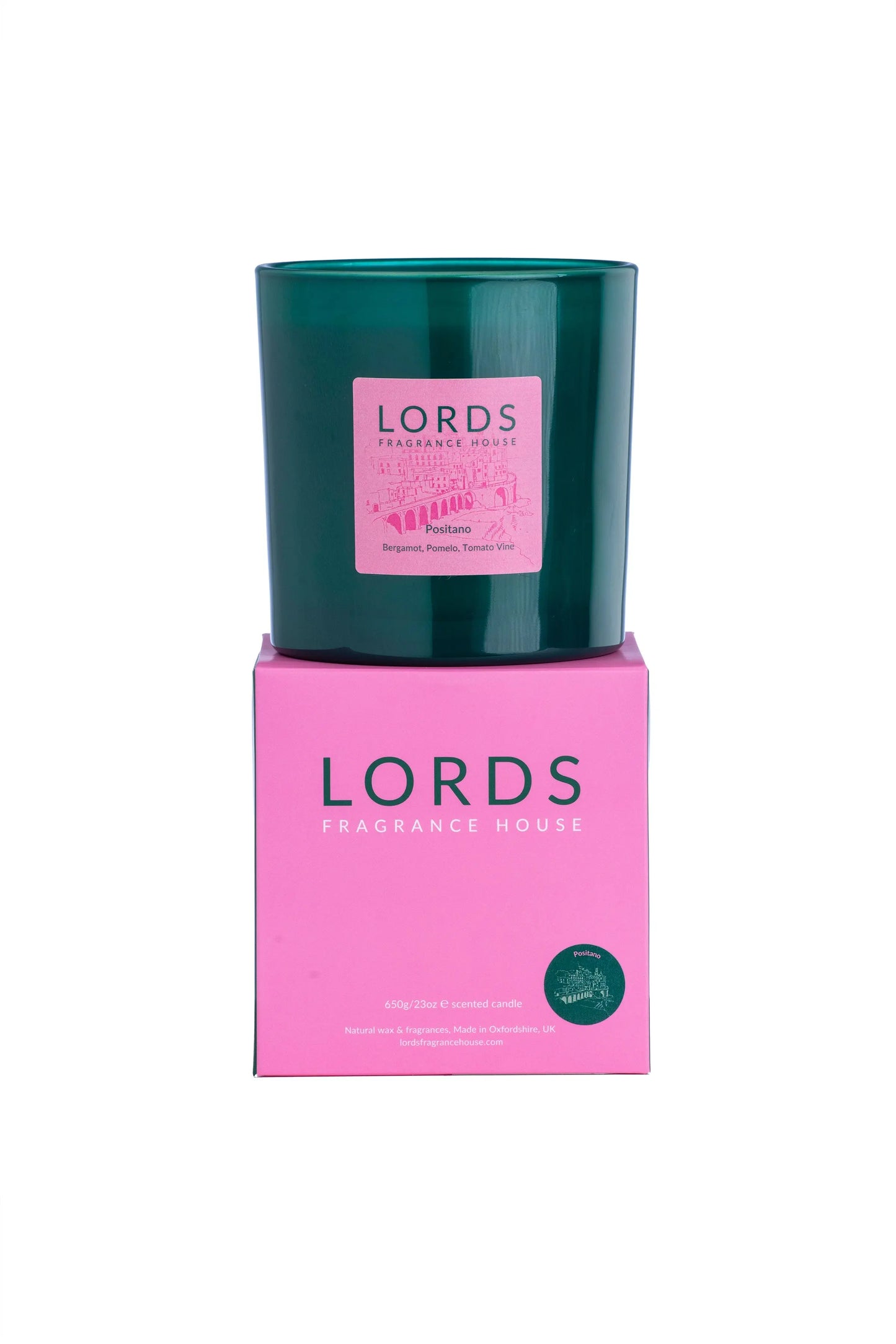 Positano 3 Wick Candle LORDS Fragrance House