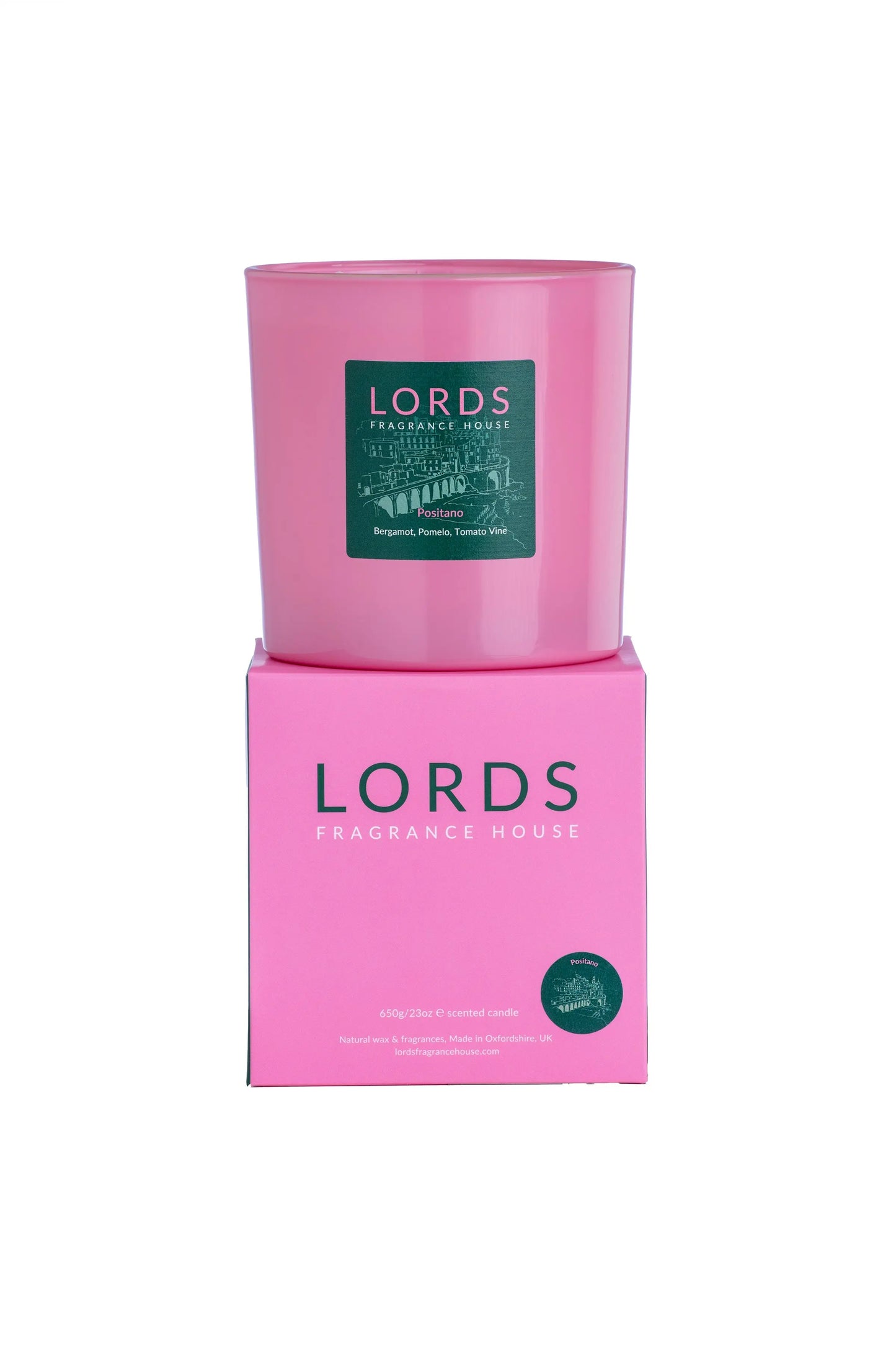 Positano 3 Wick Candle LORDS Fragrance House