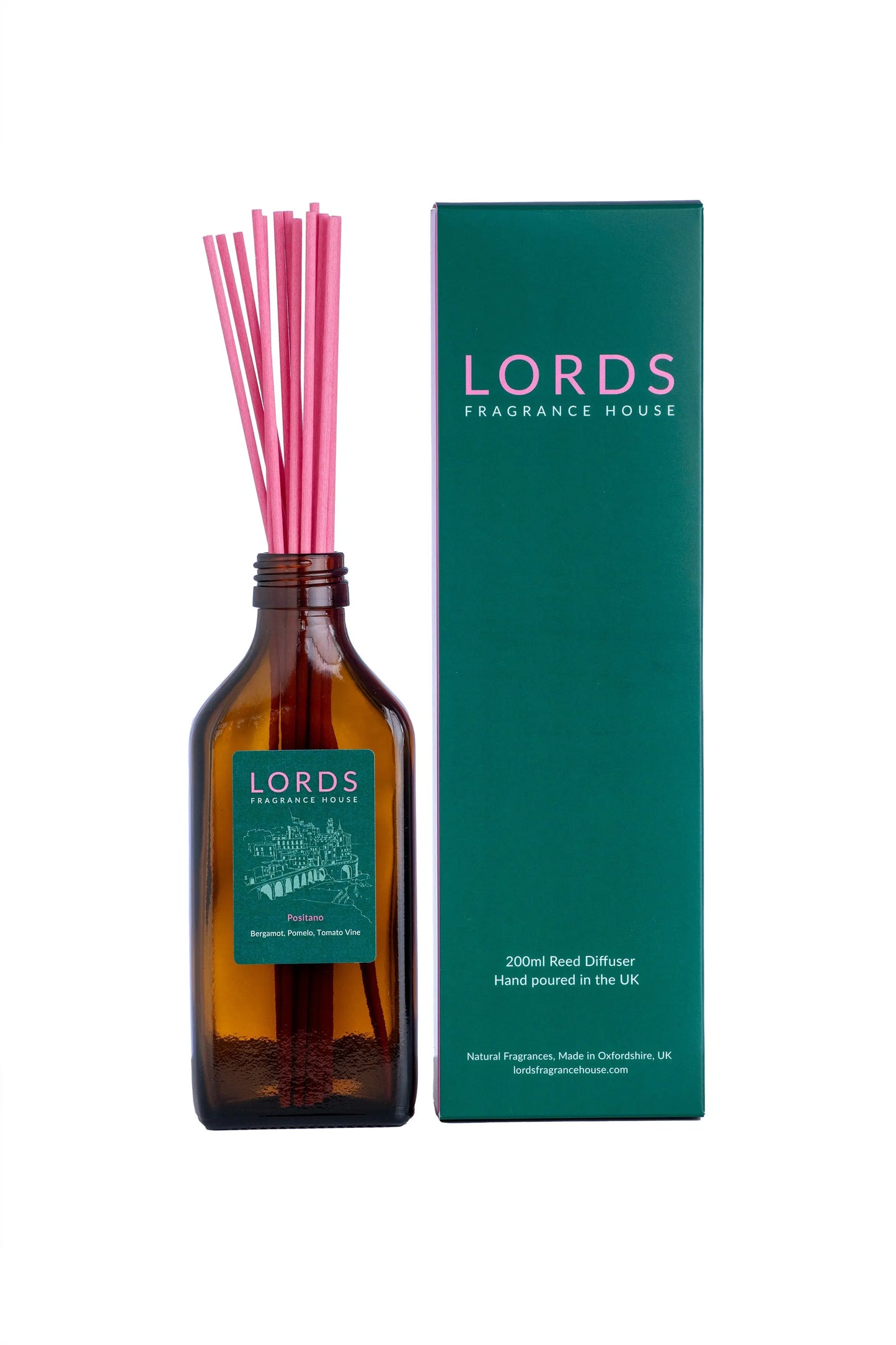 Positano Reed Diffuser LORDS Fragrance House
