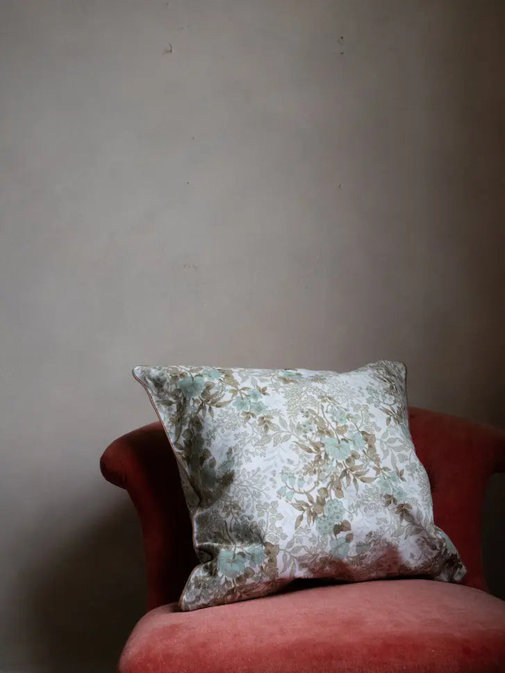 Powder Blue Meadow - P~S Cushions Print Sisters