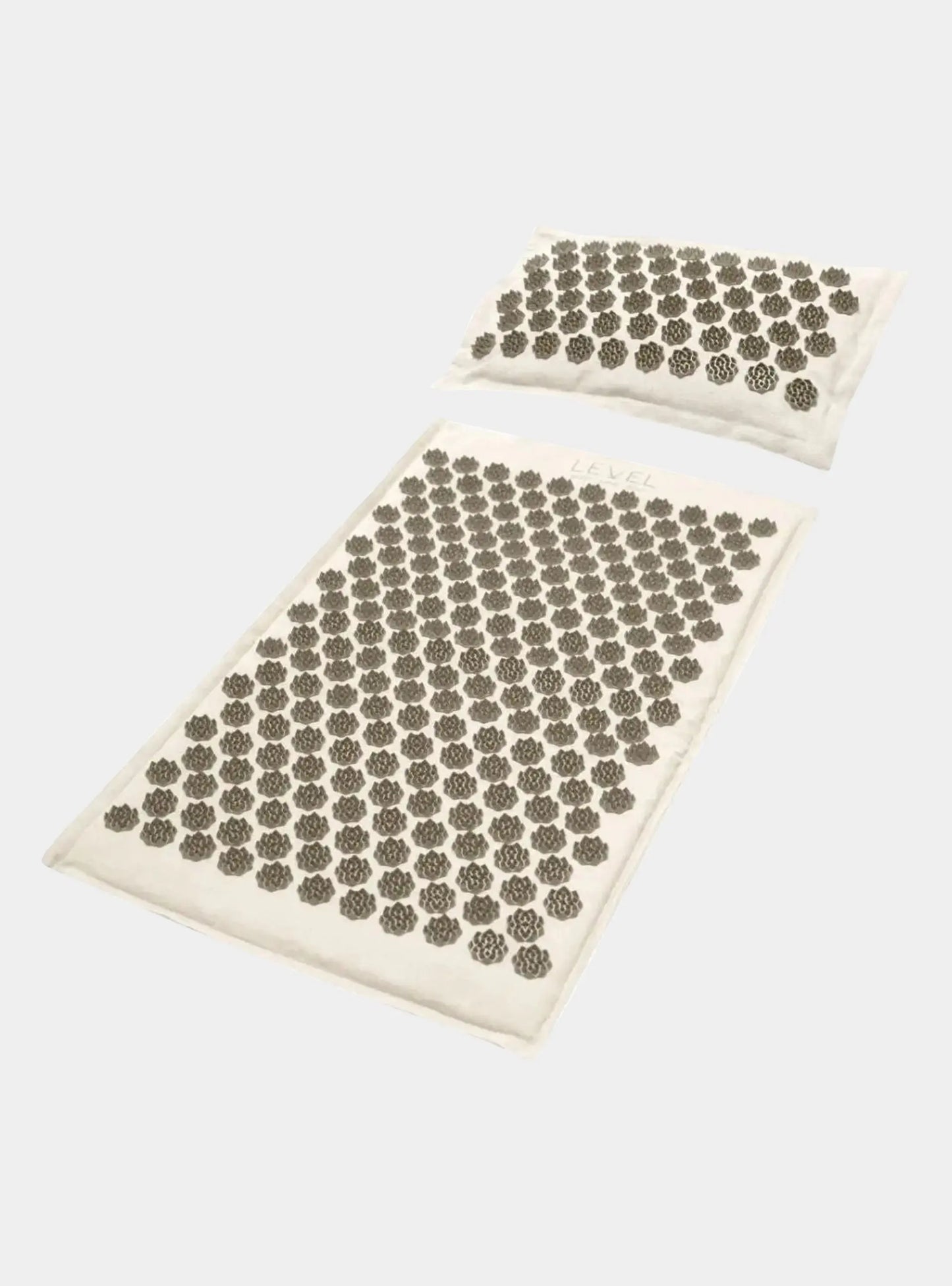 Premium Linen & Coconut Acupressure Mat & Pillow With Carry Bag SMUG