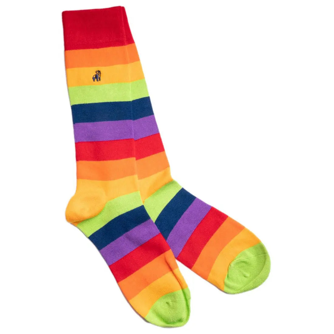 Pride Bamboo Socks Swole Panda
