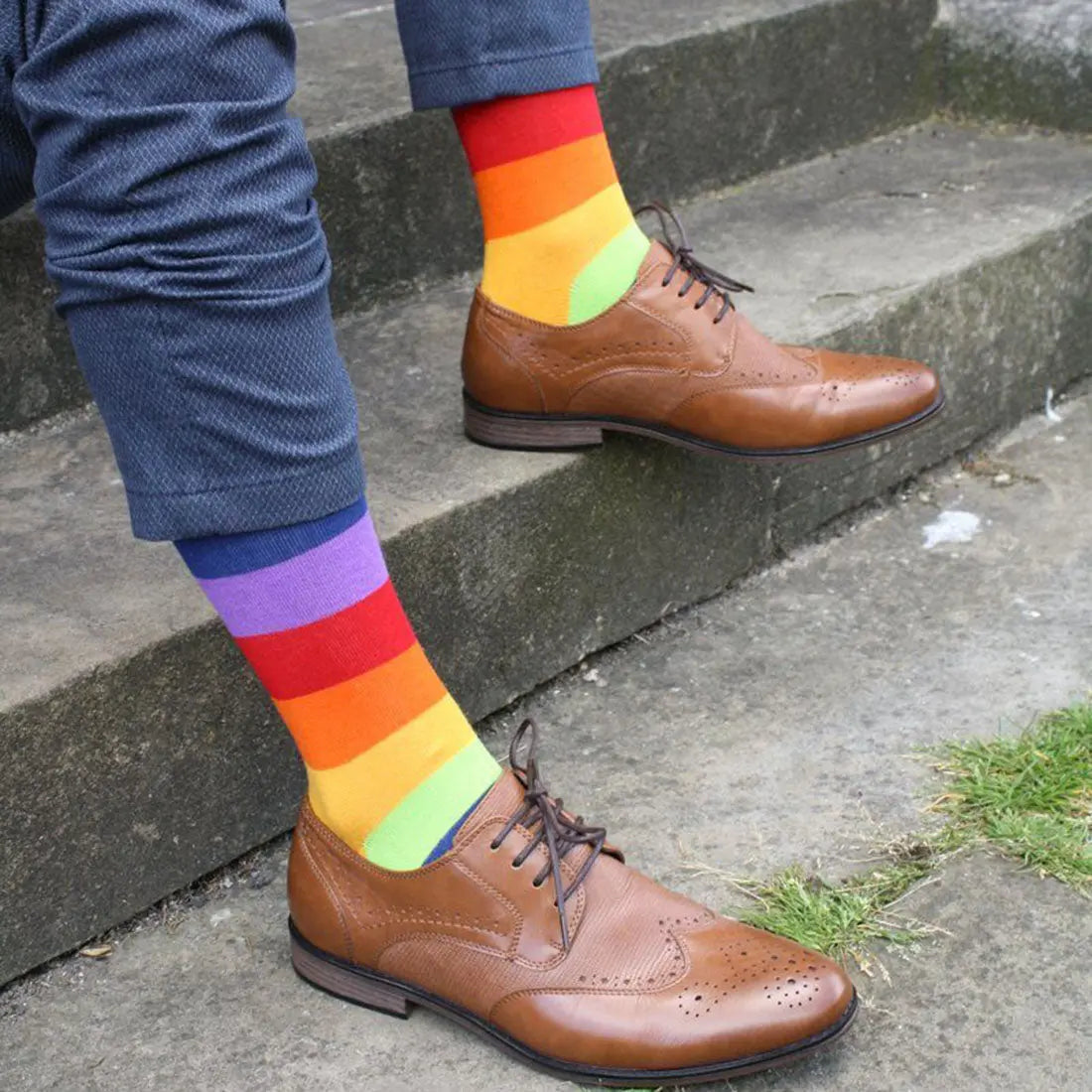Pride Bamboo Socks Swole Panda