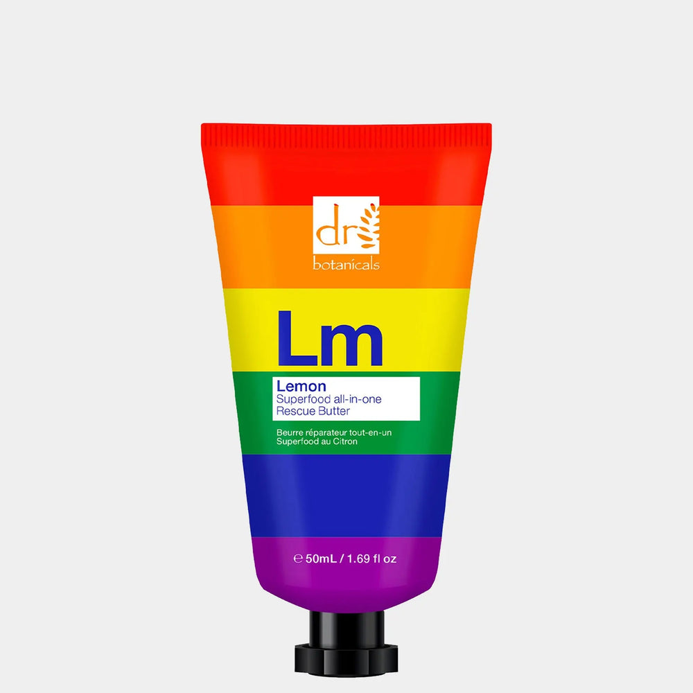 Pride Edition Lemon Superfood All-In-One Rescue Butter 50ml Dr Botanicals