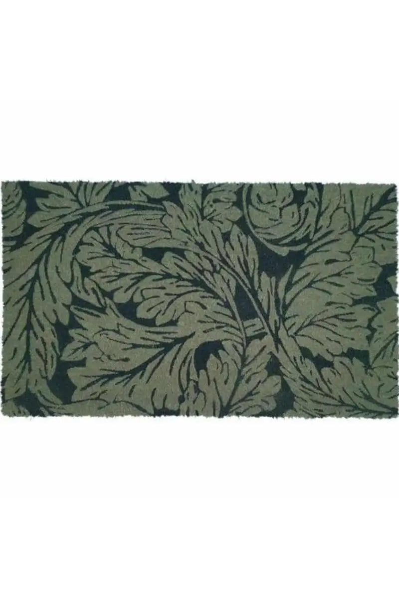 Printed Coir Doormats Floral 45X75 cm The Rugs