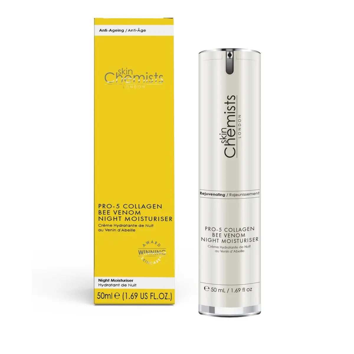 Pro-5 Collagen Bee Venom Night Moisturiser 50ml skinChemists