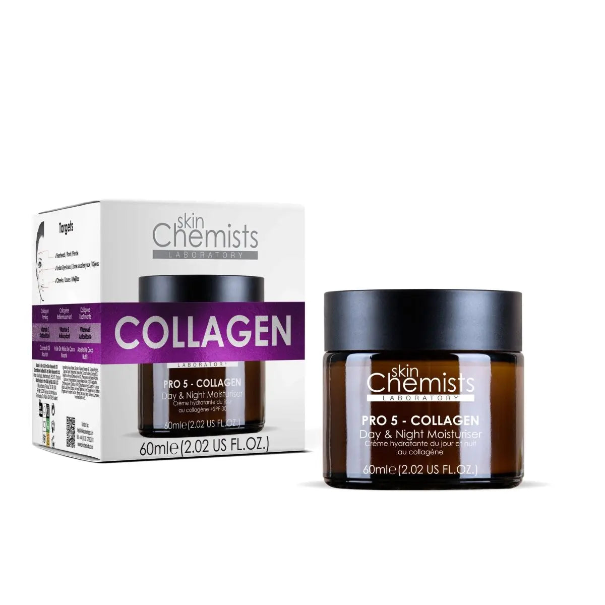 Pro-5 Collagen Day And Night Moisturiser 60ml skinChemists