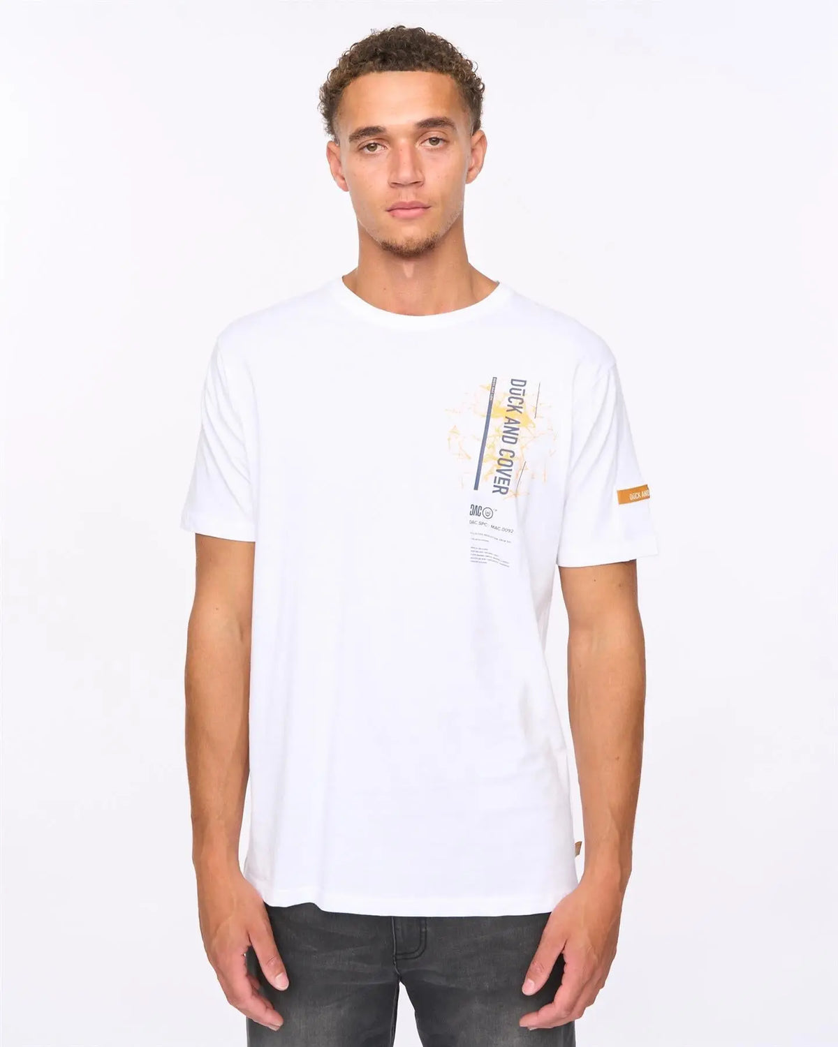 Protonz T-Shirt White Duck and Cover