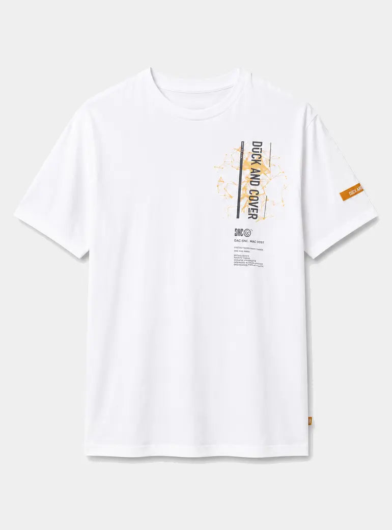Protonz T-Shirt White Duck and Cover