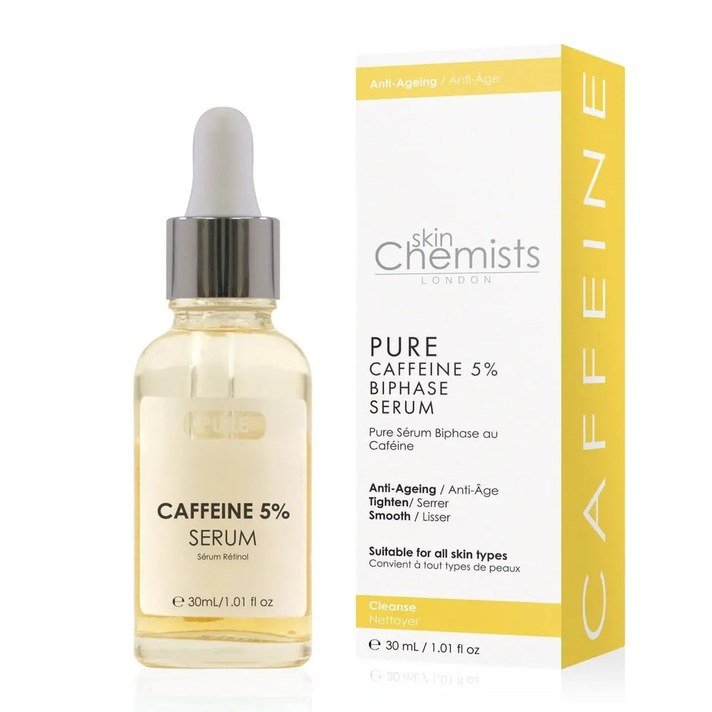 Pure Caffeine 5% Biphase Serum 30ml skinChemists