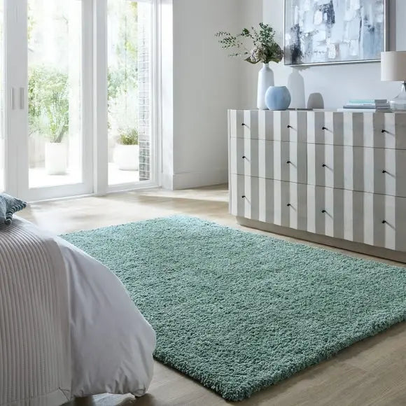 Pure Washable Shaggy Rug Dunelm