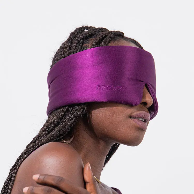 Purple Martini Sleep Mask drowsysleepco