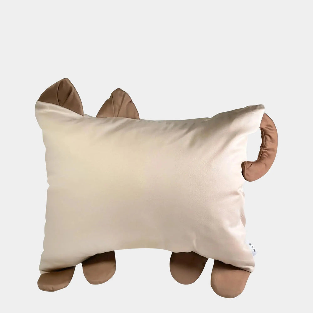 Purrfect Paws Beige Cat Full Size Cotton Pillowcase Snooozeworld