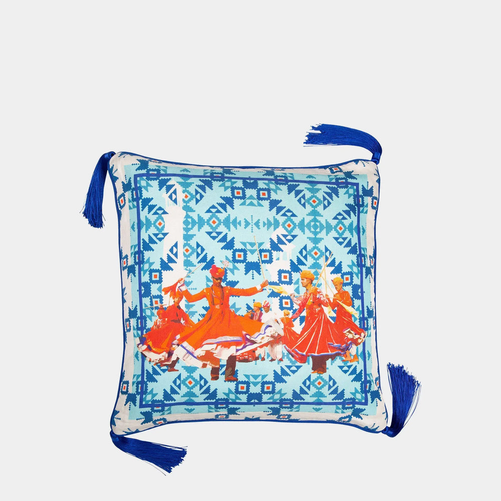 Pushkar Silk Cushion Bivain