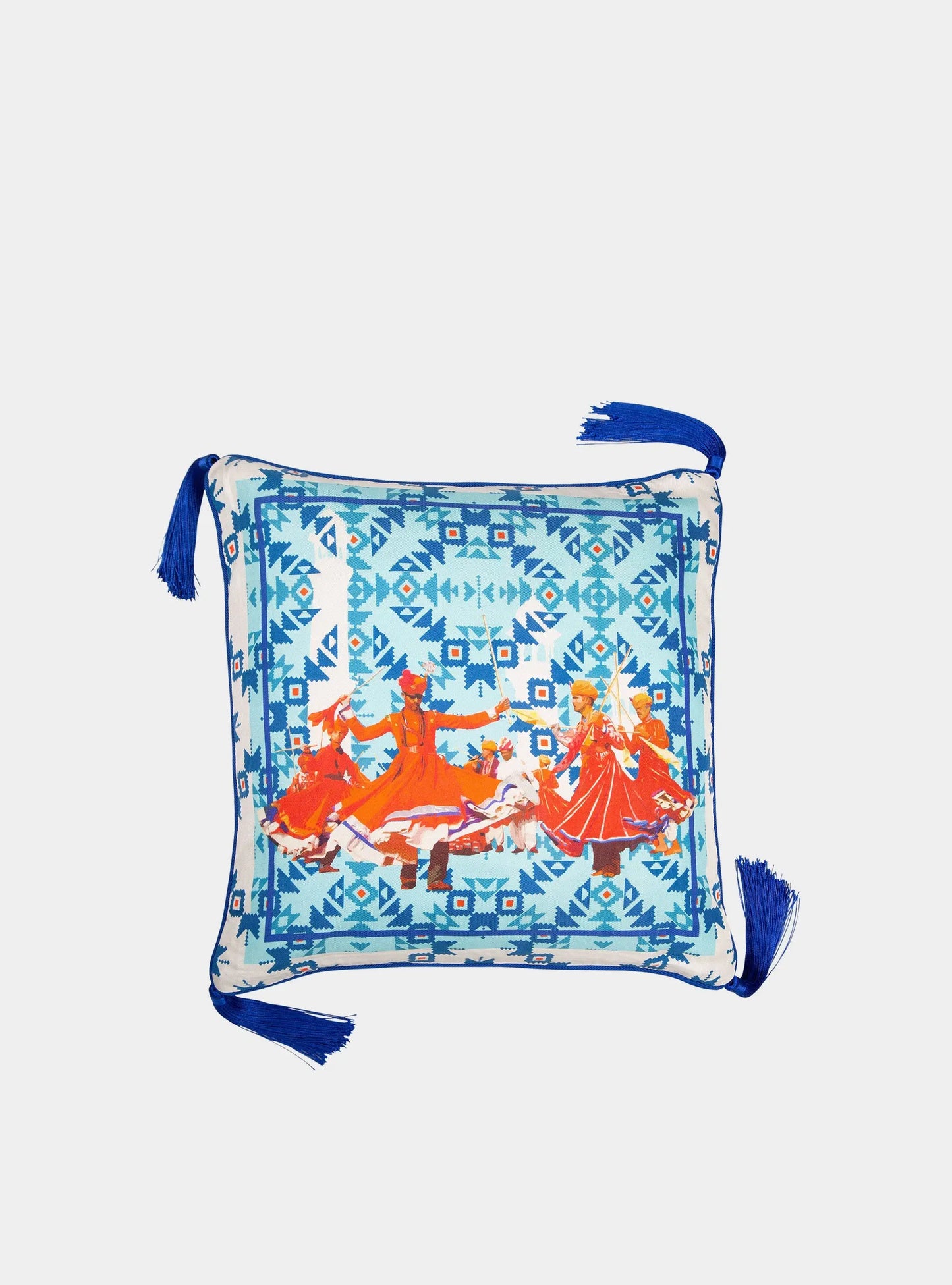 Pushkar Silk Cushion Bivain
