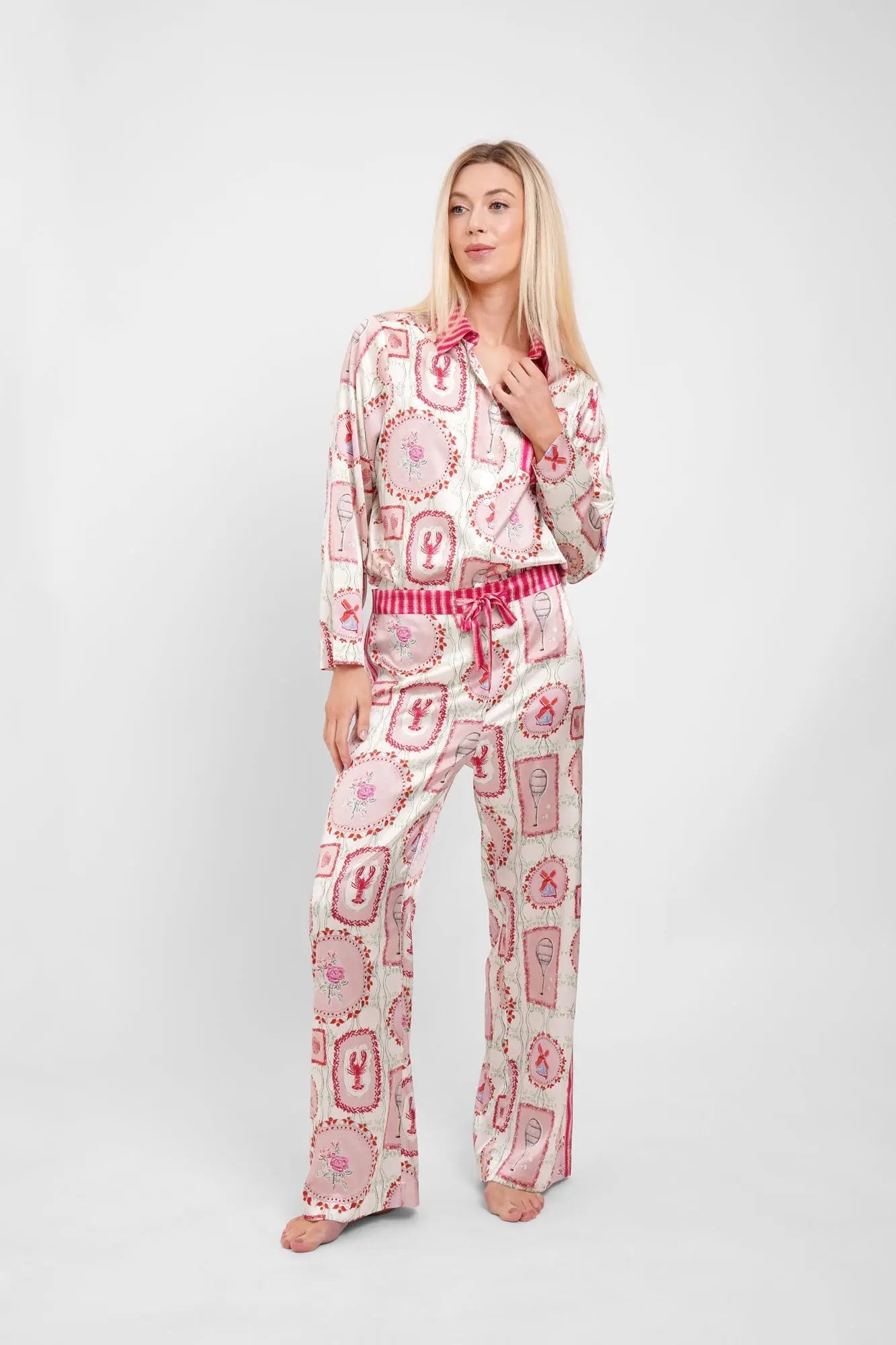 Pyjama Bottoms / "The Hamptons" Jessica Russell Flint
