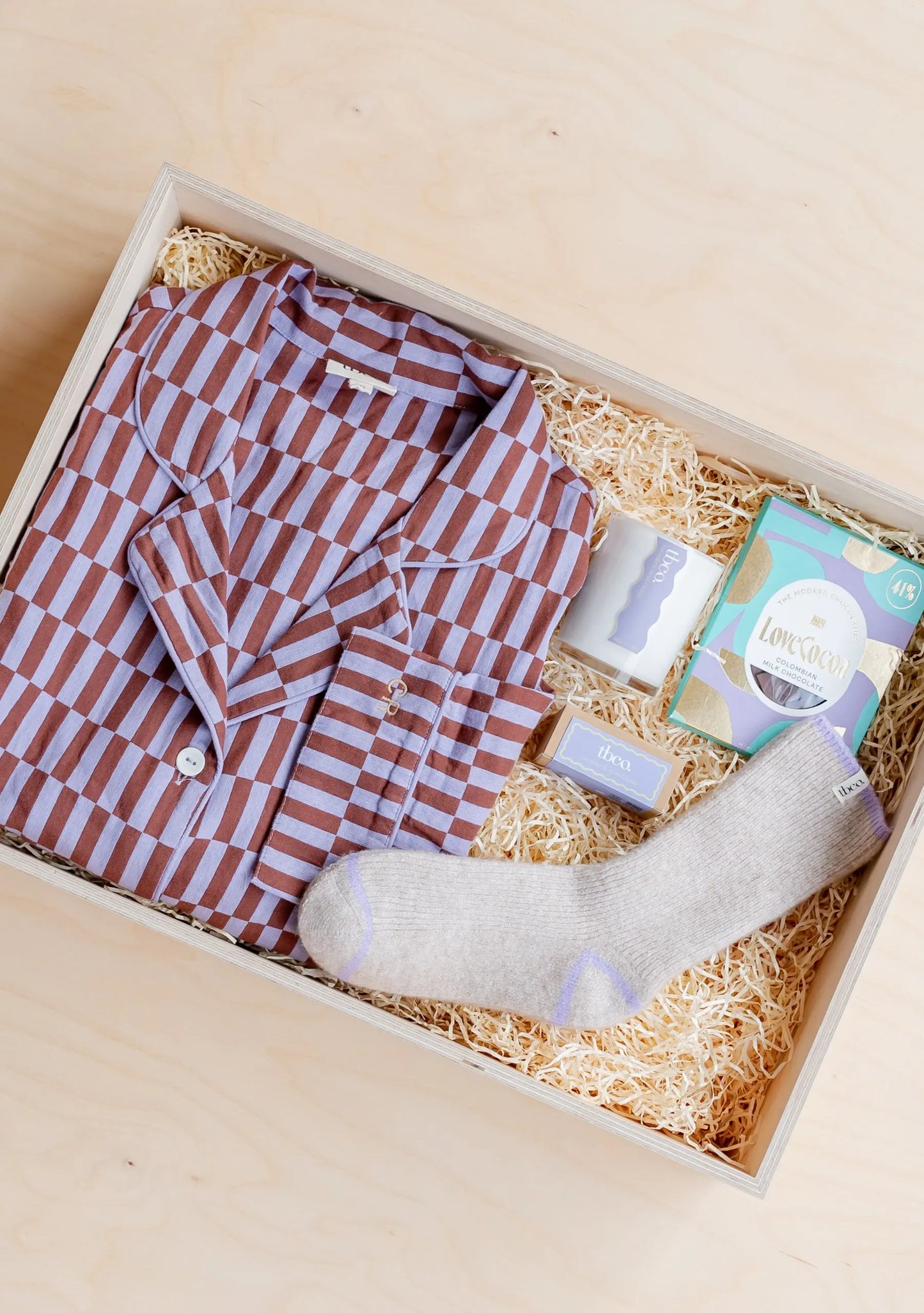 Pyjamas Gift Box TartanBlanketCo