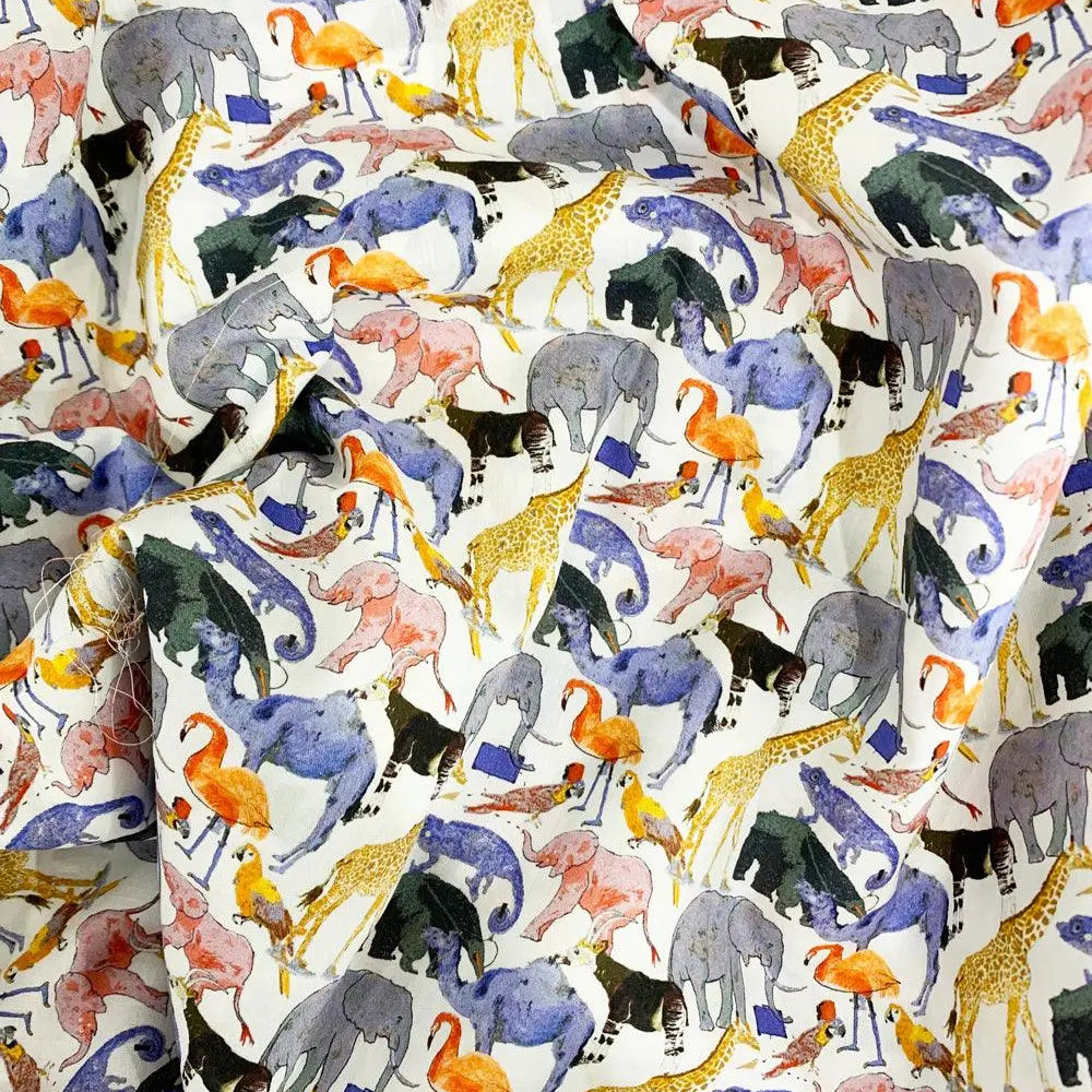 Queue for the Zoo Liberty Pillowcase Coco & Wolf